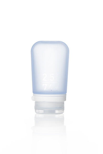 Humangear GoToob+ silikon reiseflasche / behälter 74 ml, blau