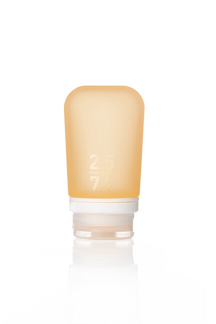 Humangear GoToob+ Silikon reiseflasche / behälter 74 ml, orange