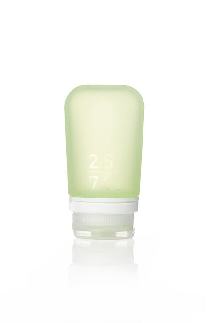 Humangear GoToob+ Silikon Reiseflasche / Behälter 74 ml, grün