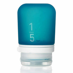 Humangear GoToob+ silikonska posoda za tekočine, 53 ml, temno zelena