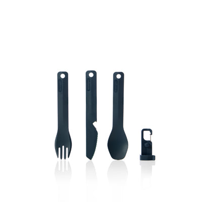 Humangear GoBites Bio Besteck K/F/S grau