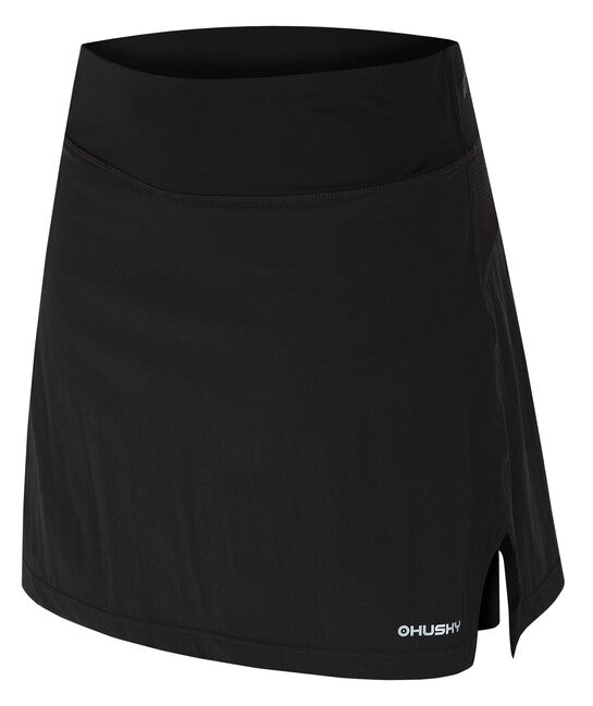 HUSKY Damen- funkcna Rock so sortkami Flamy L