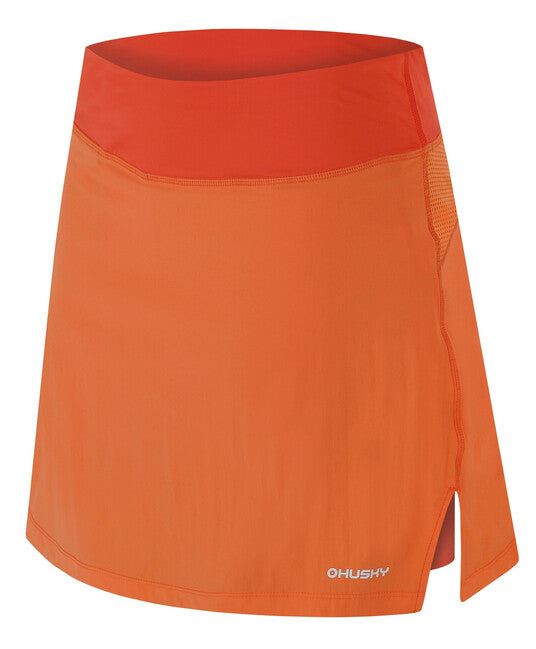 HUSKY Flamy damen Funktionsrock mit Shorts, orange