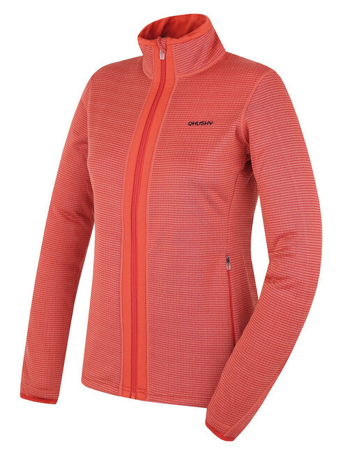 HUSKY Artic Zip Damen-Sweatshirt mit Reißverschluss, rot