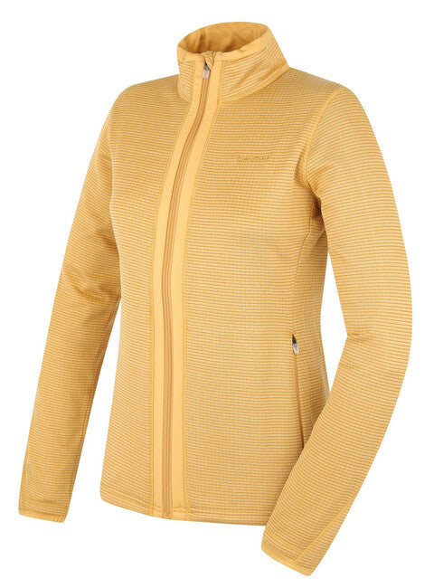 HUSKY Artic Zip Damen-Sweatshirt mit Reißverschluss, gelb