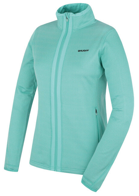 HUSKY Artic Zip γυναικείο φούτερ με φερμουάρ, τιρκουάζ