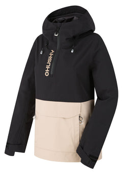 HUSKY Nabbi Damen Outdoor-Jacke, schwarz/beige