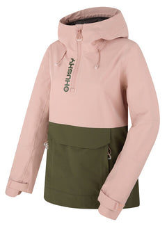 HUSKY Nabbi Damen Outdoor-Jacke, hellrosa/khaki