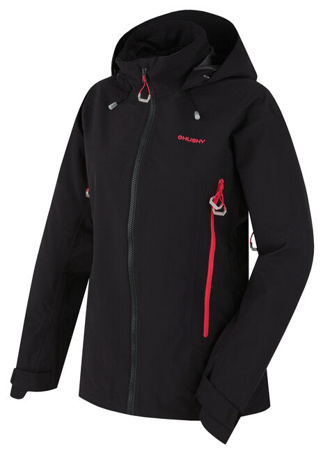 HUSKY Nakron Damen-Outdoorjacke, schwarz, L