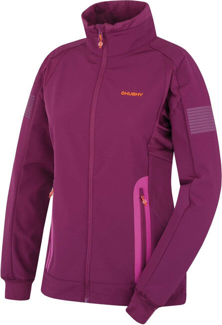 HUSKY Scooby Damen-Softshelljacke, bordeaux