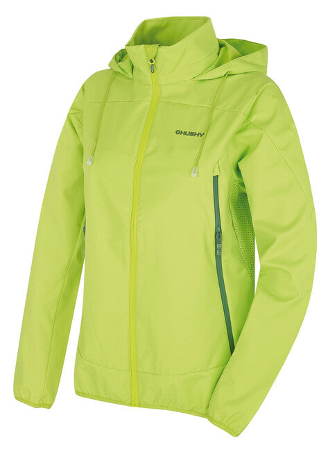 HUSKY Sonny Damen-Softshelljacke, leuchtend grün