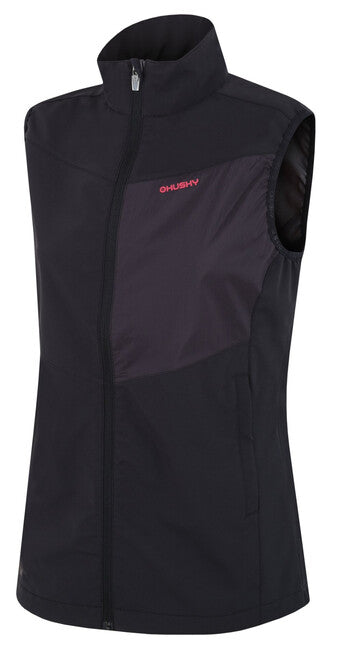 HUSKY Salien damen softshellweste , schwarz