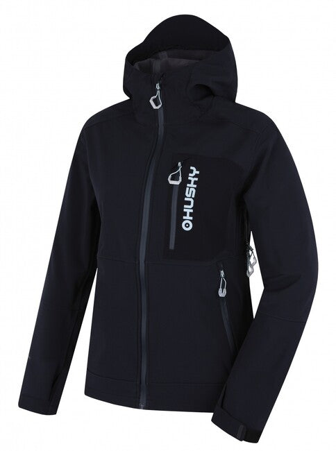 HUSKY Samai softshelljacke, schwarz