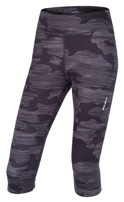 HUSKY Darby 3/4 women's sports trousers, black