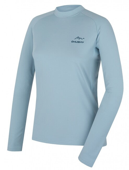 HUSKY Tromi damen thermo langarmshirt, hellblau