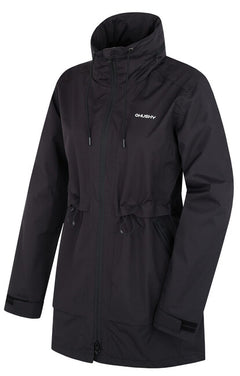 HUSKY Nevr Damen-Hardshellmantel, schwarz