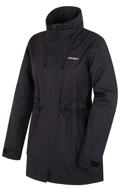 HUSKY Damen- hardshell kabat Nevr schwarz