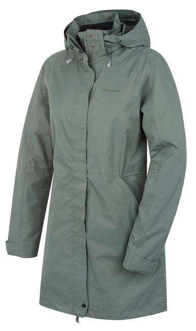 HUSKY Nut women's hardshell coat, green