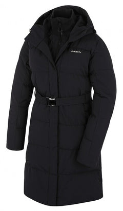 HUSKY Nerine ženski polnjeni hardshell plašč, črna