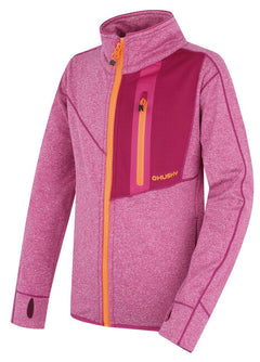 HUSKY Ane K Kinder-Sweatshirt mit Reißverschluss, magenta