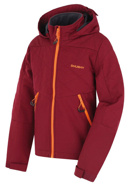 HUSKY Salex K kinder-softshelljacke burgundy