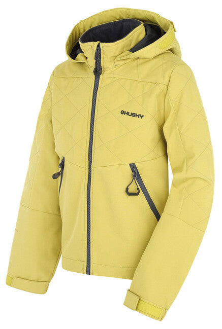 HUSKY Salex K kinder-softshelljacke, lindgrün