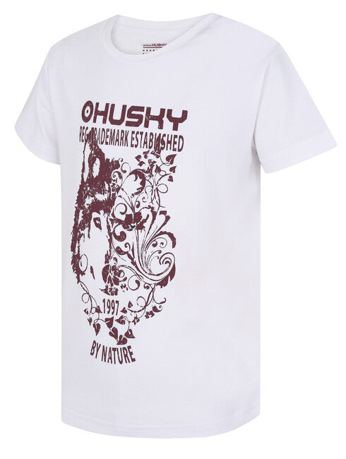 HUSKY Kinder- funkcne T-Shirt Tash K weiß