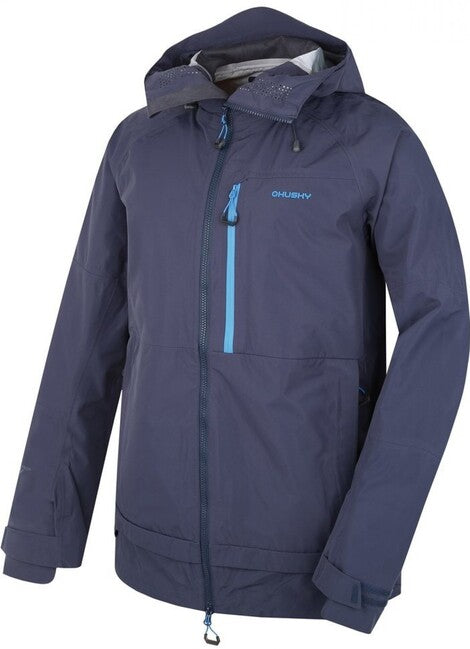 HUSKY Panska hardshell Jacke Nanook M tm. blau