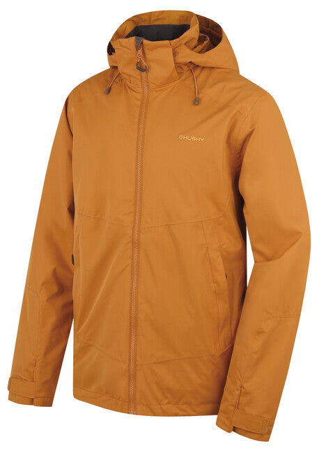 HUSKY Nelory herren hardshelljacke, senf