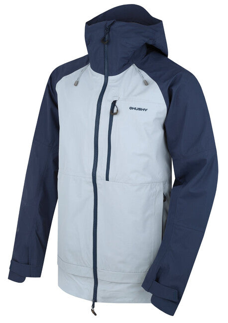 HUSKY Nanook M hardshelljacke, dunkelblau/hellgrau