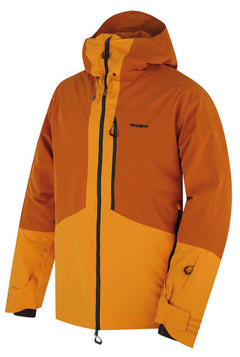 HUSKY Gomez men's ski jacket, mustard/yellow