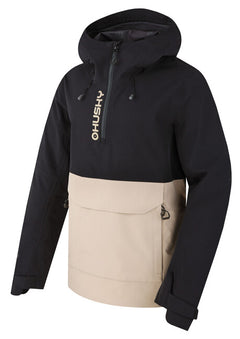 HUSKY Nabbi Herren Outdoor-Jacke, schwarz/beige
