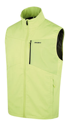 HUSKY Salien ανδρικό γιλέκο softshell M, ανοιχτό πράσινο