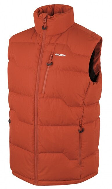 HUSKY Deep herrenweste mit Reißverschluss, dunkelorange