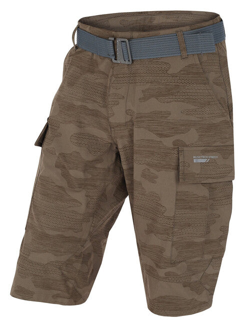 HUSKY Kalfer Herren-Funktions-Shorts, dunkelkhaki