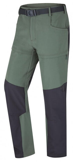 HUSKY Keiry Herren-Outdoorhose, grün/anthrazit
