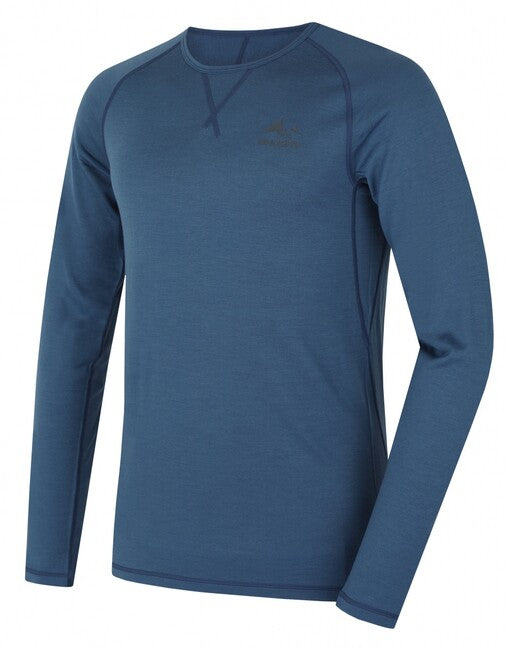 HUSKY Merow herren thermo langarmshirt, blau