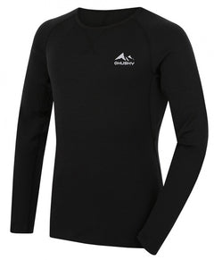 HUSKY Mertee Herren-Thermo-Langarmshirt, schwarz