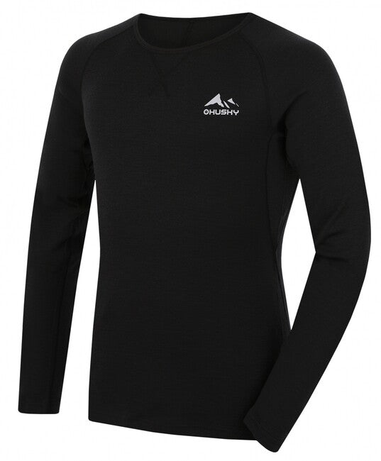 HUSKY Mertee herren Thermo Langarmshirt , schwarz