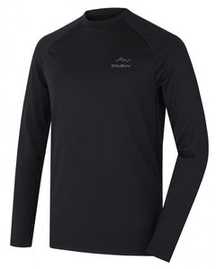 HUSKY Tromi Herren-Thermo-Langarmshirt, schwarz