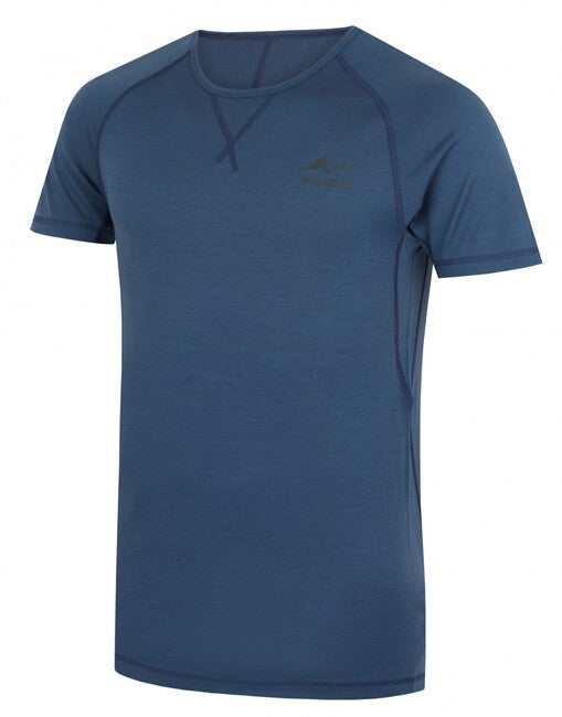 HUSKY Mersa herren Thermo T-shirt mit kurzen Ärmeln, blau
