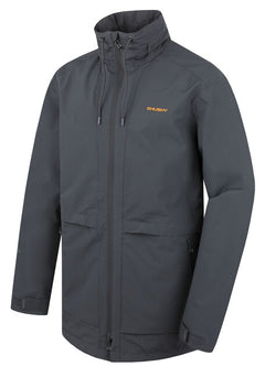 HUSKY Nevr M men's hardshell coat, dark grey