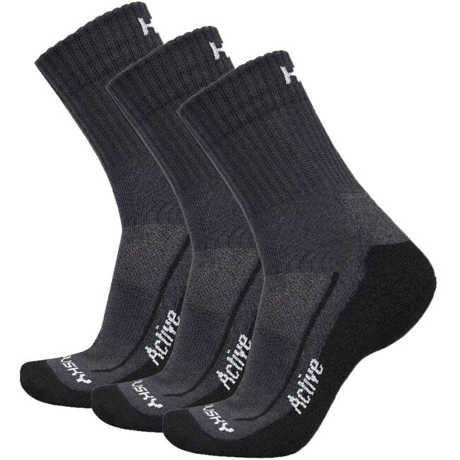 HUSKY Active 3er-Pack socken, schwarz
