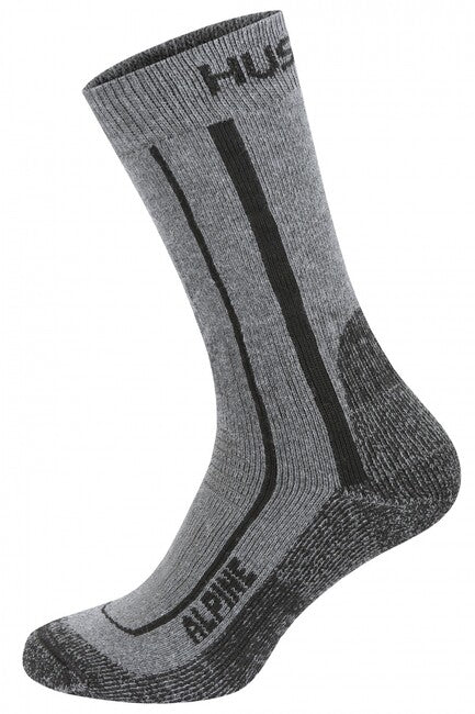 HUSKY Alpine socken, grau/schwarz