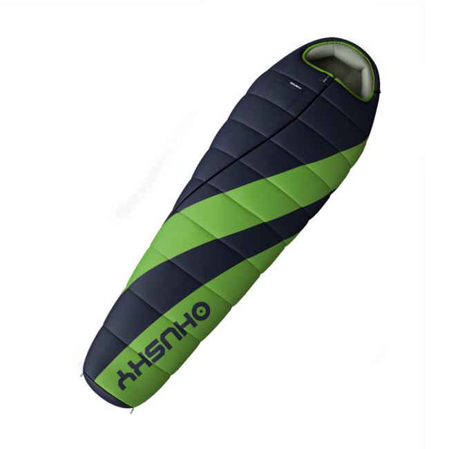 HUSKY Espace Synthetik Drei-Jahreszeiten-Schlafsack -5, grün