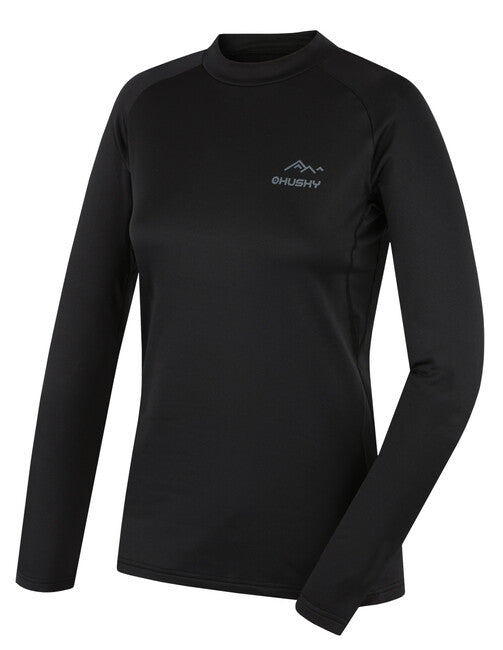 HUSKY termopradlo T-Shirt Active Winter dl TROMI, schwarz