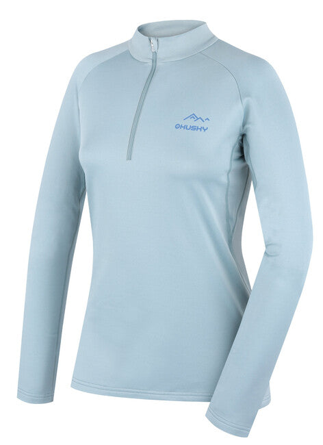 HUSKY termopradlo T-Shirt Dl TROMI ZIPS L, faded mint