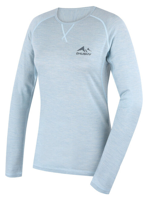 HUSKY termopradlo Merino T-Shirt dl Merow, faded mint