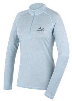 HUSKY termopradlo Merino T-Shirt DL Merow Zips L, faded mint
