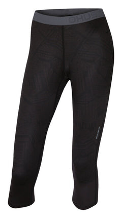 HUSKY Winter Active žensko termo perilo 3/4 hlače, črna